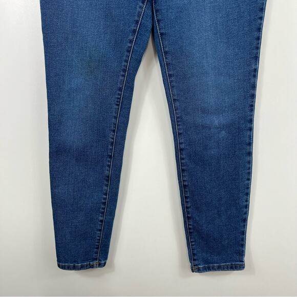 Everlane Medium Wash High Waisted Skinny Stretch Denim Ankle Jeans Size 29 - Picture 3 of 10